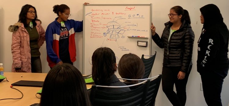 Franklin Pierce High School and Washington High School at NVIDIA Franklin Pierce High School and Washington High School at NVIDIA