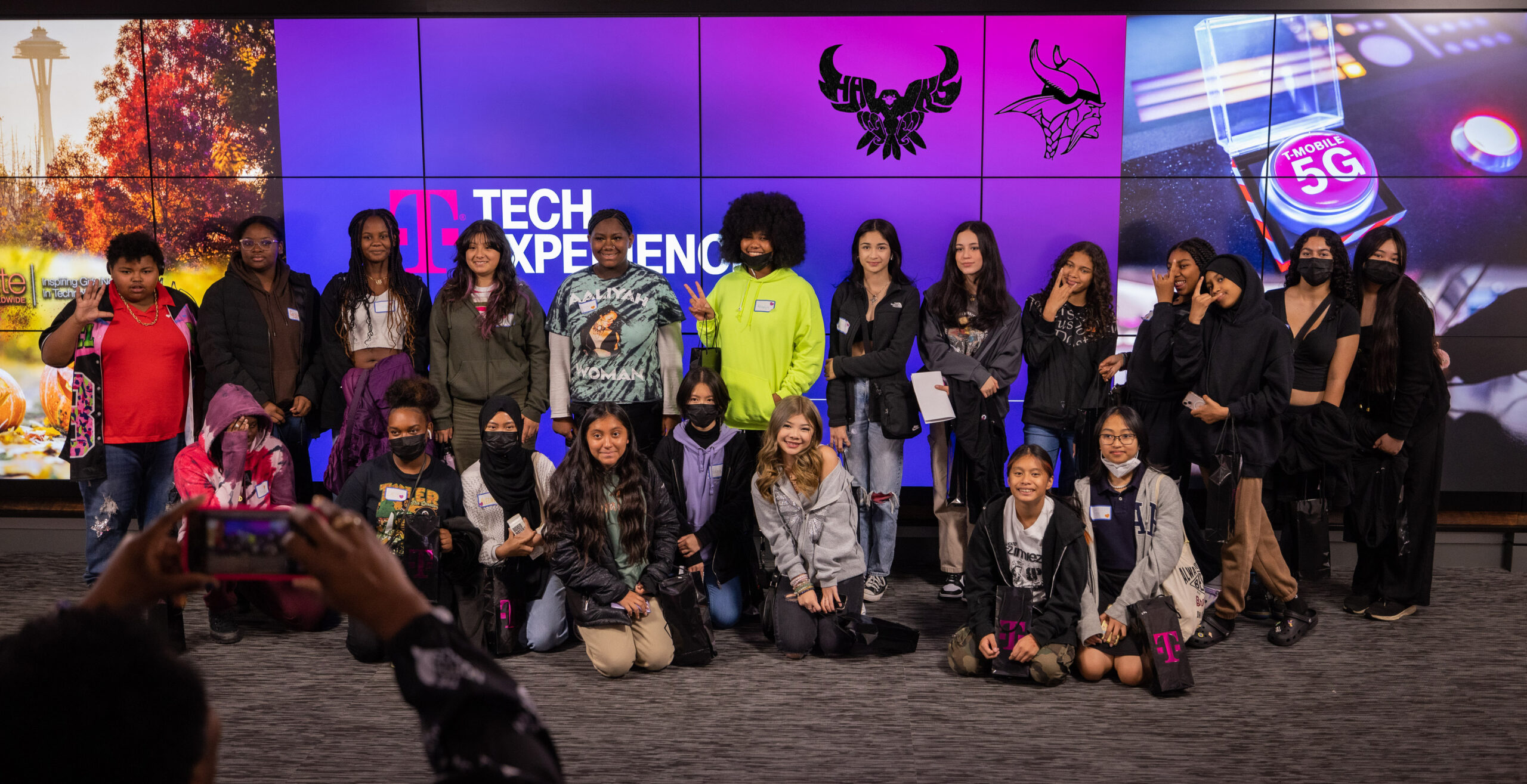 TMobile Tech Experience Field Trip with Dimmitt Middle School and