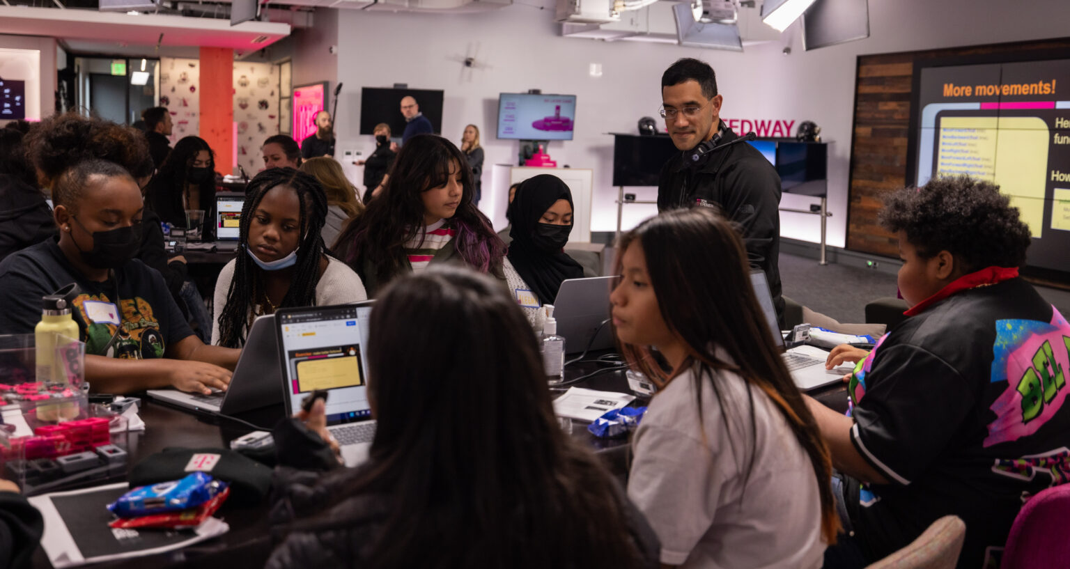 TMobile Tech Experience Field Trip with Dimmitt Middle School and