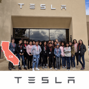 IGNITE Students at Tesla Field Trip